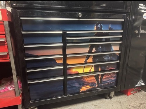 Tool box graphics decals fits - graphics,