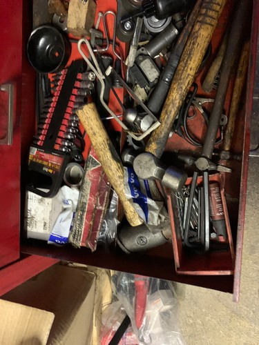 Snap tool box with - on,