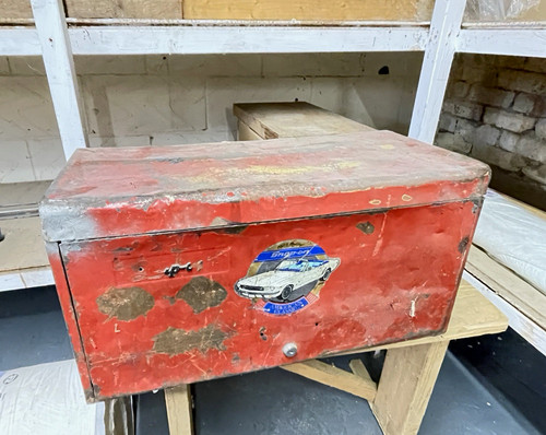 Snap 1960s red painted - snap-on,